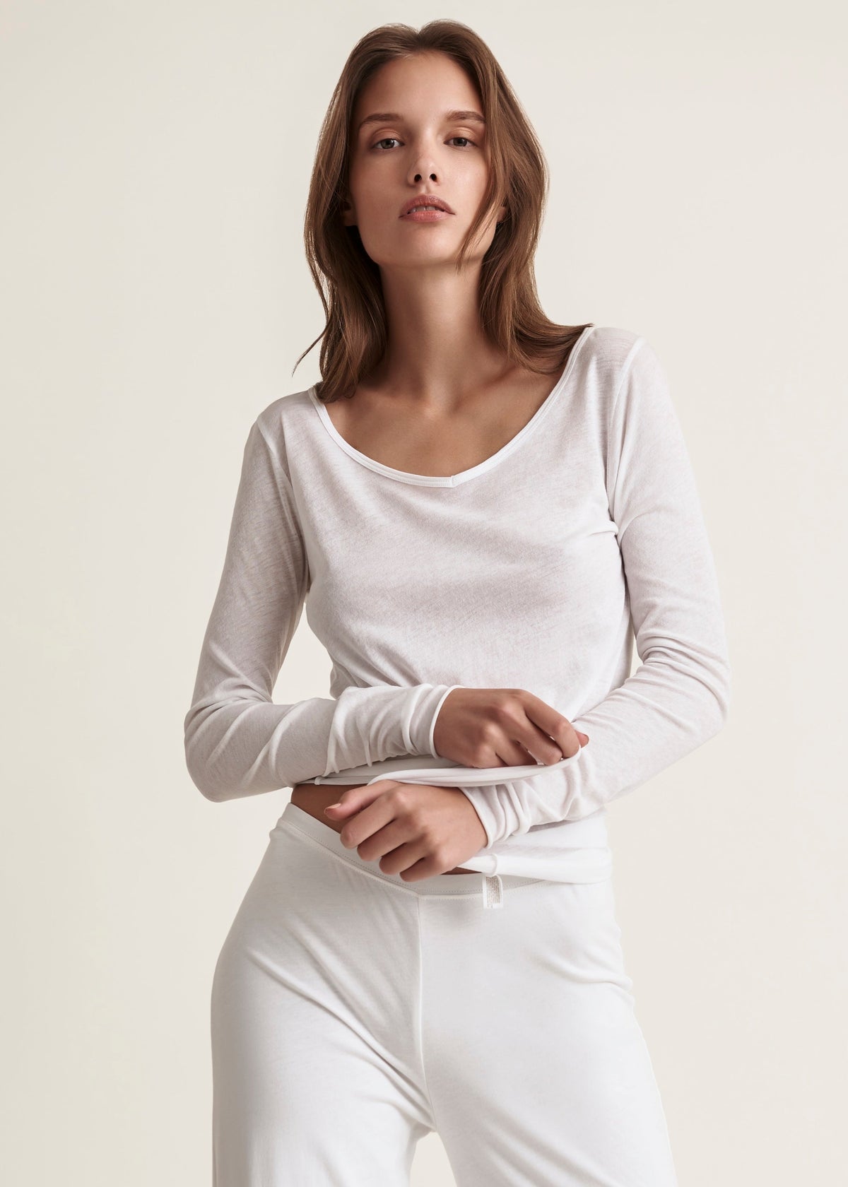 Organic Cotton Long Sleeve Tee